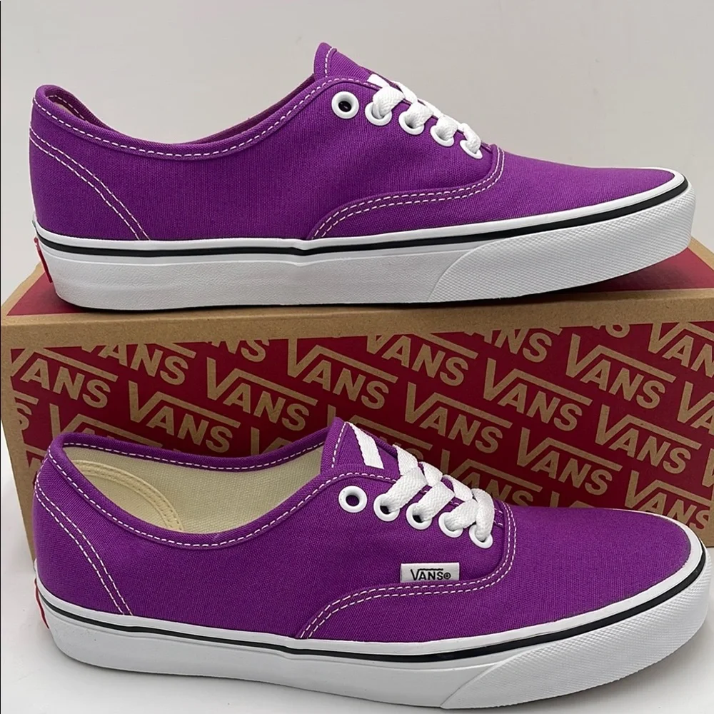 Vans Men’s Purple Canvas Sneakers Waffle Sole Authentic
Color Theory Willow herb - Picture 2 of 16
